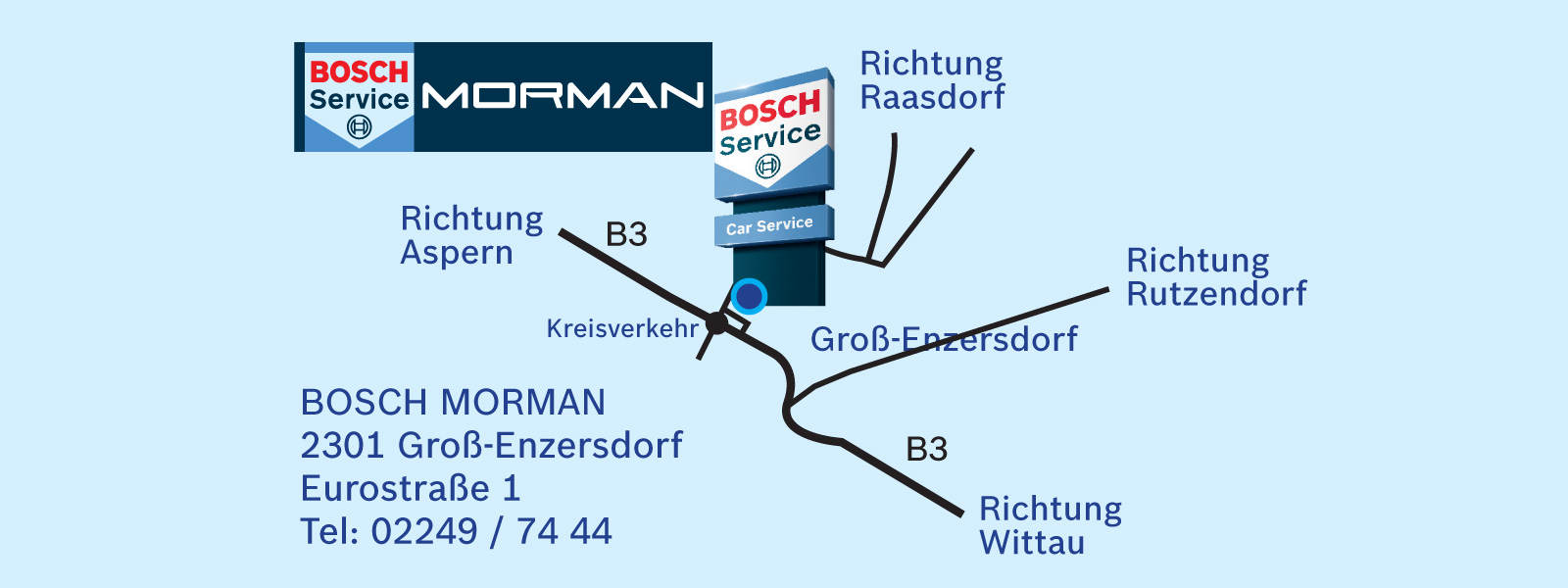 Bosch Morman Kfz-Werkstatt, 2301 Groß-Enzersdorf
